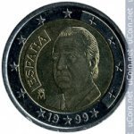 2 евро 2005 г. Испания(10) -411.6 - реверс