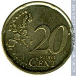 20 центов 2006 г. Испания(10) -411.6 - аверс