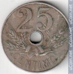 25 сентимо 1927 г. Испания(10) -411.6 - аверс