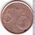 5 центов 2003 г. Испания(10) -411.6 - аверс