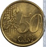 50 центов 1999 г. Испания(10) -411.6 - аверс
