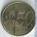 50 центов 2015 г. Испания(10) -411.6 - аверс