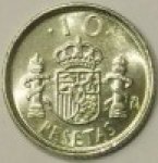 10 песет 1998 г. Испания(10) -411.6 - аверс