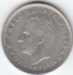 25 песет 1975 г. Испания(10) -411.6 - реверс