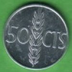 50 сентимо 1975 г. Испания(10) -411.6 - аверс