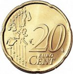 20 центов 2014 г. Андорра(2) - 921.2 - реверс