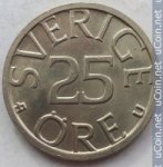 25эре 1978 г. Швеция(31) - 130.6 - аверс