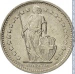 1/2 франка 1971 г. Швейцария(25) -71.1 - аверс