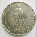 2 франка 1996 г. Швейцария(25) -71.1 - аверс