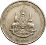 1 бат 1996 г. Таиланд(22) -  34.8 - аверс