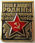 ЗНАК 1965 г. СССР - 21622 - аверс