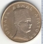 100000 лир 1999 г. Турция(23) - 88.1 - реверс