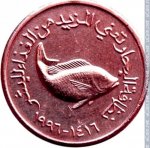 5 филсов 1996 г. ОАЭ(16) - 53.9 - реверс