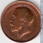 1 пенни 1912 г. Великобритания(5) -1974.6 - реверс