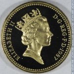 1 фунт 1987 г. Великобритания(5) -1989.8 - аверс