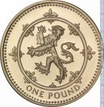 1 фунт 1994 г. Великобритания(5) -1989.8 - реверс