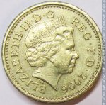 1 фунт 2006 г. Великобритания(5) -1989.8 - аверс