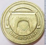 1 фунт 2006 г. Великобритания(5) -1989.8 - реверс