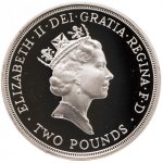 2 фунта 1989 г. Великобритания(5) -1989.8 - аверс