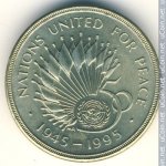 2 фунта 1995 г. Великобритания(5) -1989.8 - реверс