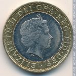 2 фунта 2003 г. Великобритания(5) -1989.8 - аверс