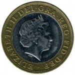 2 фунта 2005 г. Великобритания(5) -1989.8 - аверс