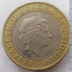2 фунта 2005 г. Великобритания(5) -1989.8 - аверс
