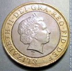 2 фунта 2006 г. Великобритания(5) -1989.8 - аверс