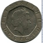20 пенсов 2004 г. Великобритания(5) -1989.8 - аверс