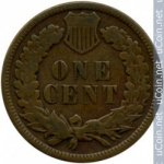 1 цент 1907 г. США(21) - 2215.1 - аверс