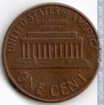 1 цент 1961 г. США(21) - 2215.1 - аверс