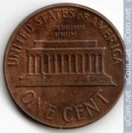 1 цент 1964 г. США(21) - 2215.1 - аверс