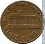 1 цент 1971 г. США(21) - 2215.1 - аверс