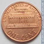 1 цент 1986 г. США(21) - 2215.1 - аверс