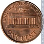 1 цент 1987 г. США(21) - 2215.1 - аверс