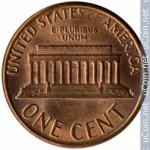 1 цент 1988 г. США(21) - 2215.1 - аверс