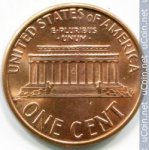 1 цент 1994 г. США(21) - 2215.1 - аверс