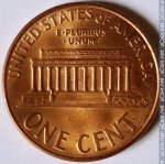 1 цент 2001 г. США(21) - 2215.1 - реверс