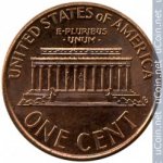 1 цент 2002 г. США(21) - 2215.1 - аверс