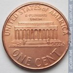 1 цент 2005 г. США(21) - 2215.1 - аверс