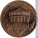 1 цент 2014 г. США(21) - 2215.1 - аверс