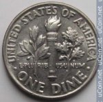 10 центов 1993 г. США(21) - 2215.1 - аверс