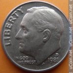 10 центов 1981 г. США(21) - 2215.1 - реверс