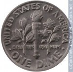 10 центов 1992 г. США(21) - 2215.1 - аверс
