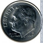 10 центов 2003 г. США(21) - 2215.1 - реверс