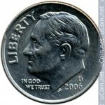 10 центов 2006 г. США(21) - 2215.1 - реверс