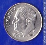 10 центов 2014 г. США(21) - 2215.1 - реверс