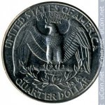 25 центов 1998 г. США(21) - 2215.1 - аверс