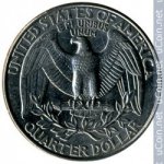 25 центов 1998 г. США(21) - 52935 - аверс