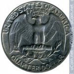 25 центов 1966 г. США(21) - 2215.1 - аверс